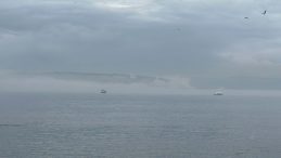 &Ccedil;anakkale Boğazı, Sis Nedeniyle İki Y&ouml;nl&uuml; Ulaşıma Kapalı