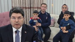 Cezaevi Personeli, Anne ve İki &Ccedil;ocuğunu Evinde Misafir Etti | Bakan Tun&ccedil;'tan Anlamlı Davranışa Tebrik