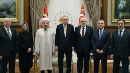 Cumhurbaşkanı Erdoğan, Diyanet İşleri Başkanlığı Heyetini Ağırladı