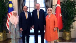 Cumhurbaşkanı Erdoğan, Malezya Başbakanı İbrahim'i Ağırladı