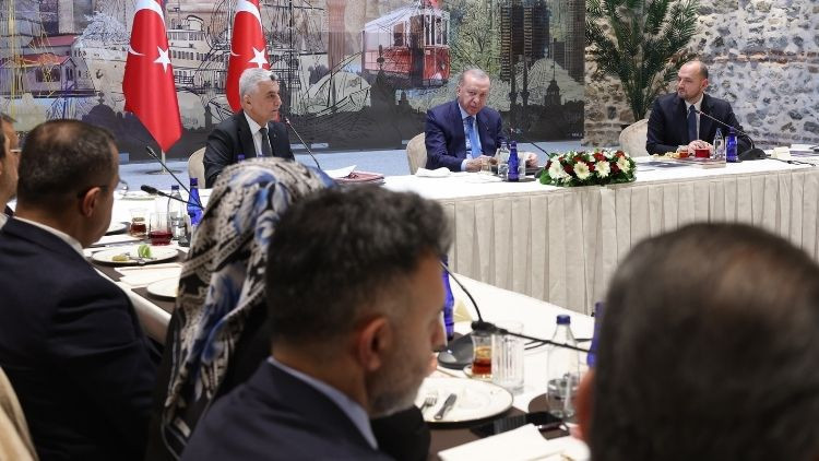 Cumhurbaşkanı Erdoğan, M&Uuml;SİAD Heyetini Kabul Etti