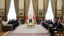 Cumhurbaşkanı Erdoğan, &Ouml;zbekistan Heyetini Ağırladı