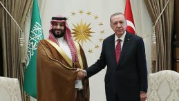 Cumhurbaşkanı Erdoğan, Suudi Arabistan Veliaht Prensi Selman ile g&ouml;r&uuml;şt&uuml;