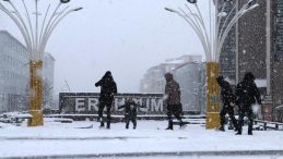 Doğu'da Kar Yağışı Etkisini G&ouml;steriyor