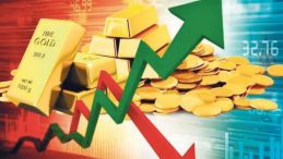 Dolar &Ccedil;&ouml;k&uuml;yor, Altın U&ccedil;uşa Ge&ccedil;ti