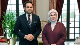 Emine Erdoğan, M&uuml;sl&uuml;man Alimler Konseyi Genel Sekreteri ile Buluştu