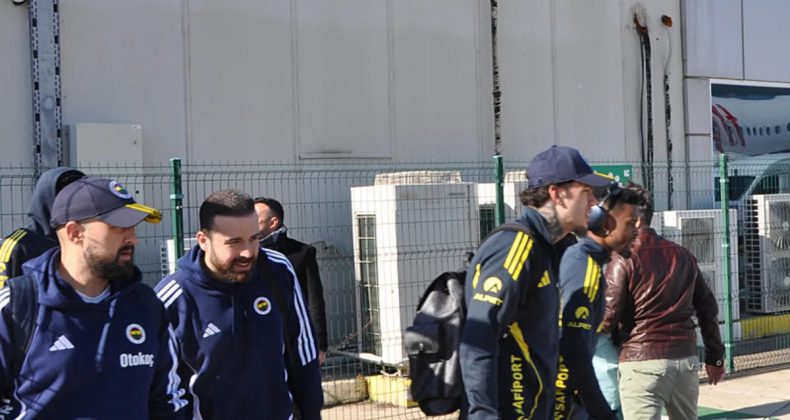Fenerbah&ccedil;e, Antalya'dan ayrıldı!