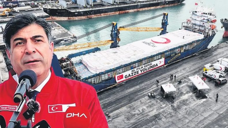 Gazze&rsquo;ye 20'nci İyilik Gemisi Yola &Ccedil;ıktı