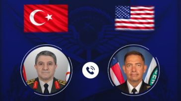 Genelkurmay Başkanı Orgeneral Bayraktaroğlu, CENTCOM Komutanı Oramiral Brad Cooper ile Telefonda G&ouml;r&uuml;şt&uuml;