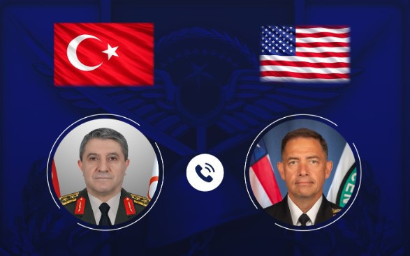 Genelkurmay Başkanı Orgeneral Bayraktaroğlu, CENTCOM Komutanı Oramiral Brad Cooper ile Telefonda Görüştü