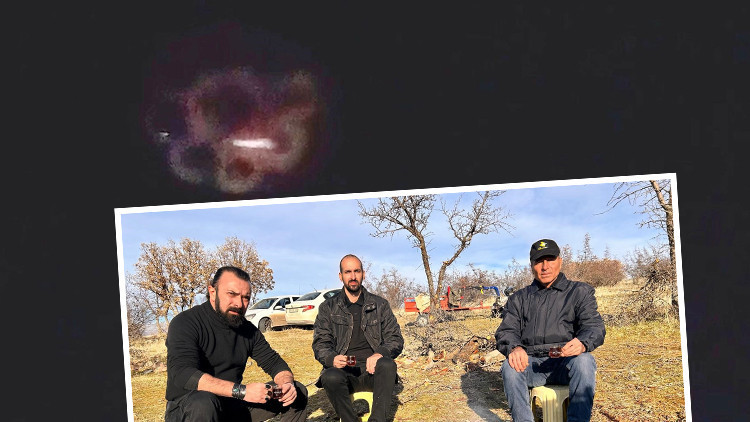 G&ouml;ky&uuml;z&uuml;nde Gizemli Bir Cisim: İki Arkadaş Ankara'da G&ouml;r&uuml;nt&uuml;ledi