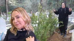 Hatay'da depremde kaybolan kız kardeşinin mezarını buldu