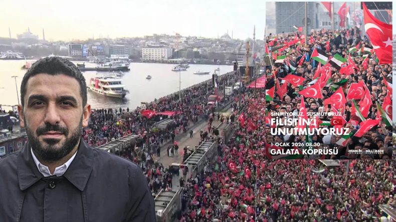 İbrahim Beşinci, T&uuml;rkiye Gen&ccedil;lik Vakfı T&Uuml;GVA Başkanı Olarak B&uuml;y&uuml;k Filistin Y&uuml;r&uuml;y&uuml;ş&uuml;'nde Konuştu