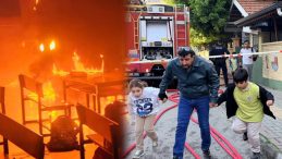 İlkokulda Sınıfta Yangın! Eğitime İki G&uuml;n Ara Verildi