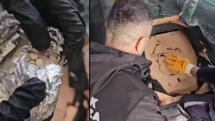 İskenderun Limanı&rsquo;nda 1 milyon 392 bin uyuşturucu hap ele ge&ccedil;irildi