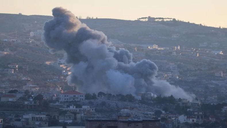 İsrail, Ateşkes Olmasına Rağmen L&uuml;bnan'ı Vurmayı S&uuml;rd&uuml;r&uuml;yor: 2 Ev Yerle Bir Oldu