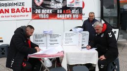 Kan Bağışı Yapanlara Samsunspor Forması ve Ma&ccedil; Bileti Hediye