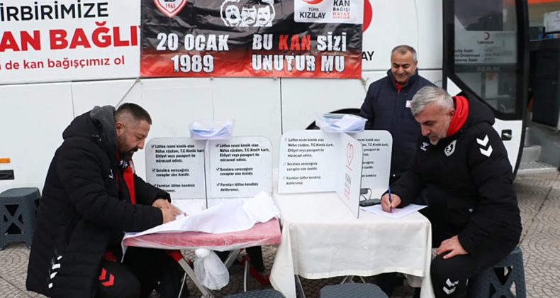 Kan Bağışı Yapanlara Samsunspor Forması ve Ma&ccedil; Bileti Hediye