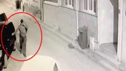 Kesici Aletle 5 Araca Zarar Veren Şahsın Olayı Kameralara Yansıdı!