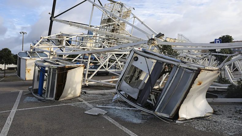 Kristin Fırtınası Portekiz’i Sardı: 5 Kişi Hayatını Kaybetti
