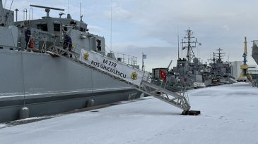 MCM Black Sea Unsurları, Bulgaristan'ın Burgaz Limanı'nı Ziyaret Etti