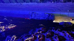 Mersin'de İş&ccedil;i Servisi U&ccedil;uruma Yuvarlandı: 13 Yaralı!