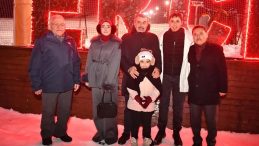 Milli Eğitim Bakanı Yusuf Tekin Erciyes&rsquo;te Gece Kayağı Yapan Kayakseverlerle Buluştu