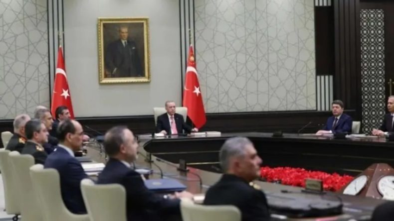 Milli G&uuml;venlik Kurulu, Başkan Erdoğan'ın &Ouml;nderliğinde Bir Araya Geldi