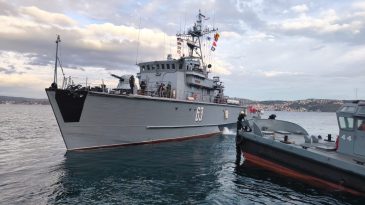MSB: Mayın Tehlikesine Karşı G&ouml;rev Yapacak Gemiler Karadeniz'e A&ccedil;ıldı