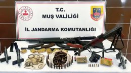 Muş'ta Yasadışı Silah Operasyonu: Cephanelik Ele Ge&ccedil;irildi!