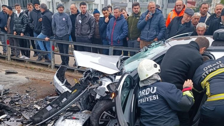 Ordu&rsquo;da Trajik Kaza: 1 Kişi Hayatını Kaybetti, 4 Kişi Yaralı