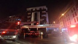 Oteldeki Yangın Korku Dolu Anlar Yarattı