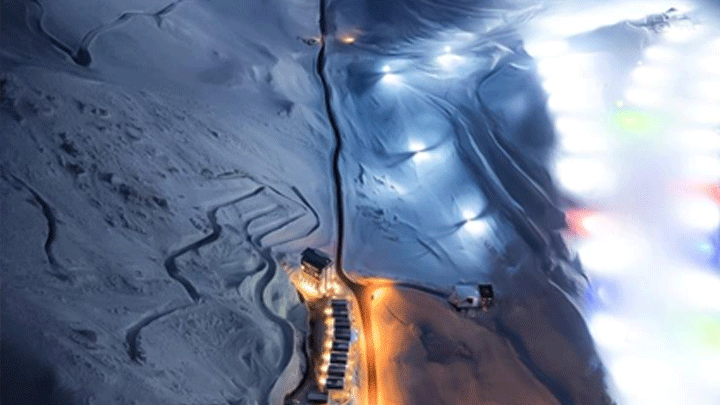 Paland&ouml;ken Zirvede! Kar Kalınlığı Rekoru: 2 Metre 32 Santimetre…