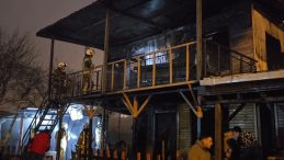 Sancaktepe'deki Ahşap Baraka Yangını