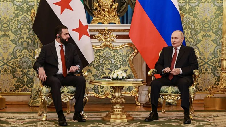 Şara&rsquo;nın İkinci Moskova Ziyareti: Putin ile G&ouml;r&uuml;şmeler Başladı