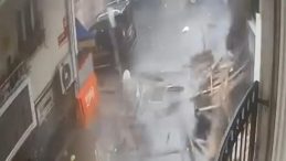 Şişli'deki Fırtına &Ccedil;atıyı U&ccedil;urdu!