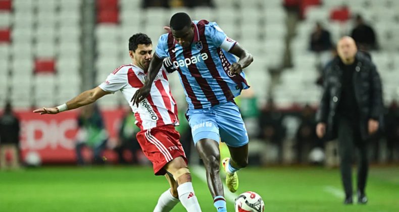 SON DAKİKA | Antalyaspor – Trabzonspor Maçında Puanlar Paylaşıldı!