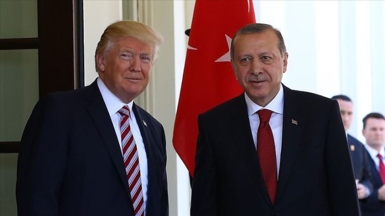 Son Dakika: Cumhurbaşkanı Erdoğan, ABD Başkanı Trump ile Bir Araya Geldi