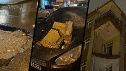 SON DAKİKA: İstanbul'da gece yarısı kabusu! Fırtına hayatı fel&ccedil; etti: Yollar &ccedil;&ouml;kt&uuml;, ağa&ccedil;lar devrildi&hellip;