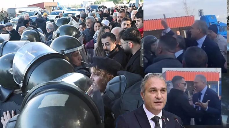 SON DAKİKA… Ekrem İmamoğlu’nun diploma davasında alçak provokasyon! CHP’liler Jandarmaya saldırıp küfürler yağdırdı