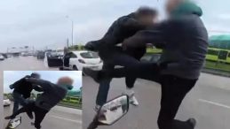 SON DAKİKA&hellip; T&uuml;rkiye bu g&ouml;r&uuml;nt&uuml;leri konuştu! Yol verme kavgasında tekme atan s&uuml;r&uuml;c&uuml;lerin cezası belli oldu!