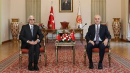 TBMM Başkanı Kurtulmuş, Portekiz Cumhuriyet Meclisi Başkanı Aguiar-Branco ile Meclis'te g&ouml;r&uuml;şt&uuml;