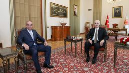 TBMM Başkanı Kurtulmuş, Tacikistan B&uuml;y&uuml;kel&ccedil;isi'ni Ağırladı