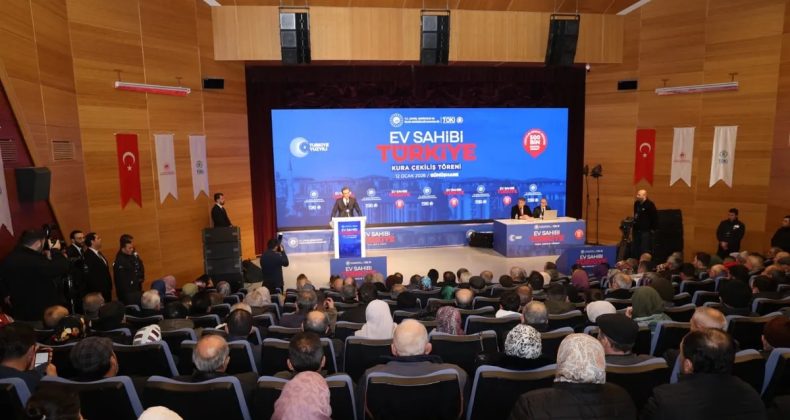 TOKİ 500 bin konut Gümüşhane kura çekimi: 940 hak sahibi belli oldu