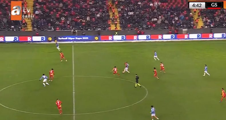 Trabzonspor&rsquo;un Galatasaray Ma&ccedil;ındaki Gol&uuml; Ofsayta Takıldı!