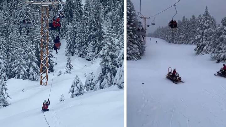 Uludağ'da Acil Durum! Tatilciler Y&uuml;kseklerde Mahsur Kaldı