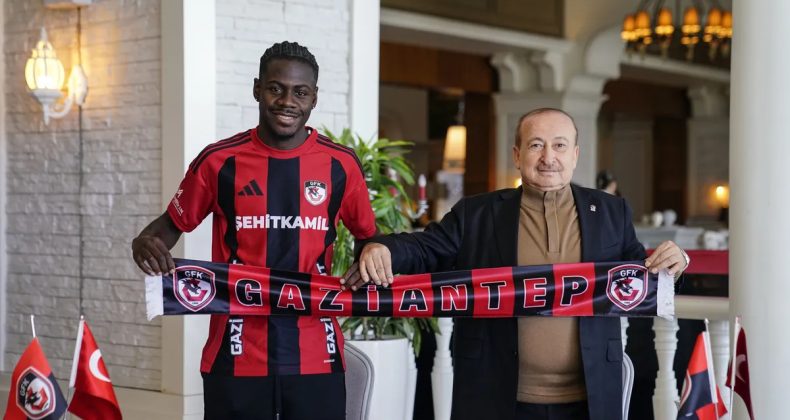 Victor Ntino-Emo Gidado, Gaziantep FK&rsquo;da!