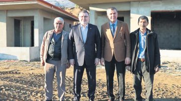 Yangın Mağdurlarının Evleri Yeniden Yapılıyor