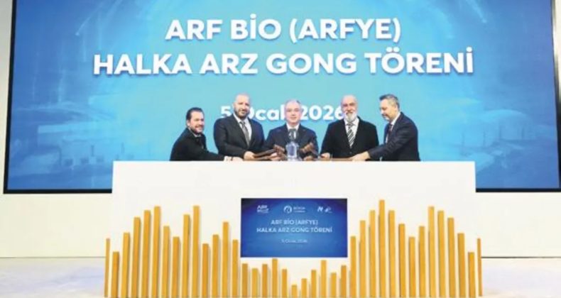 Yılın İlk Gongu ARF Bio İ&ccedil;in &Ccedil;aldı