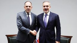 Yunan Mevkidaşıyla G&ouml;r&uuml;şme Ger&ccedil;ekleştirildi